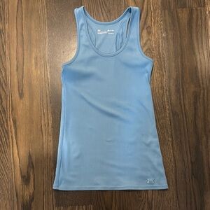 Under Armour Blue Fitted Tank Top